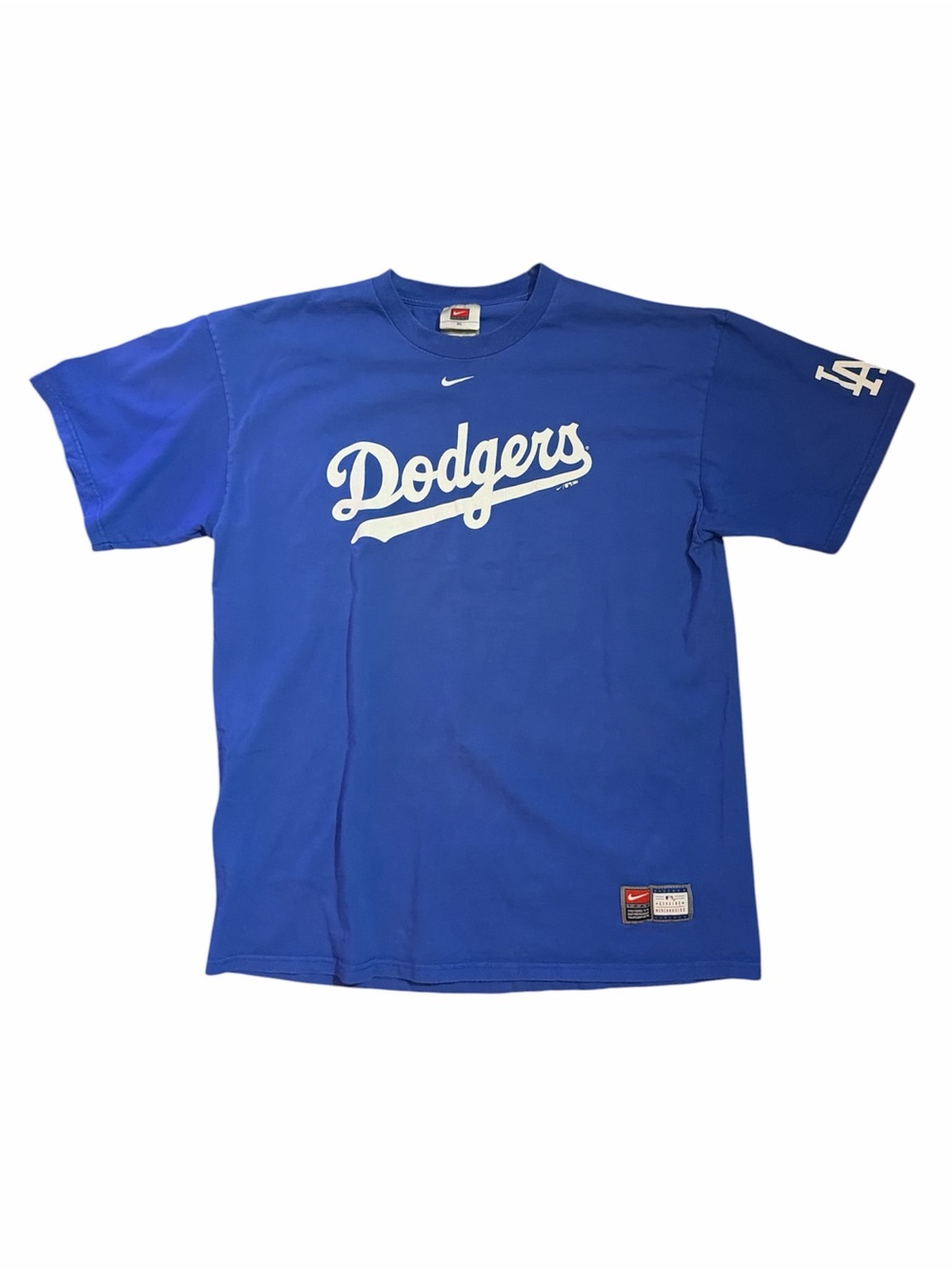 Vintage 2004 Nike Los Angeles Dodgers Center Swoosh T-Shirt Men’s XL MLB Team Is